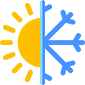 Heating Cooling Service Icon